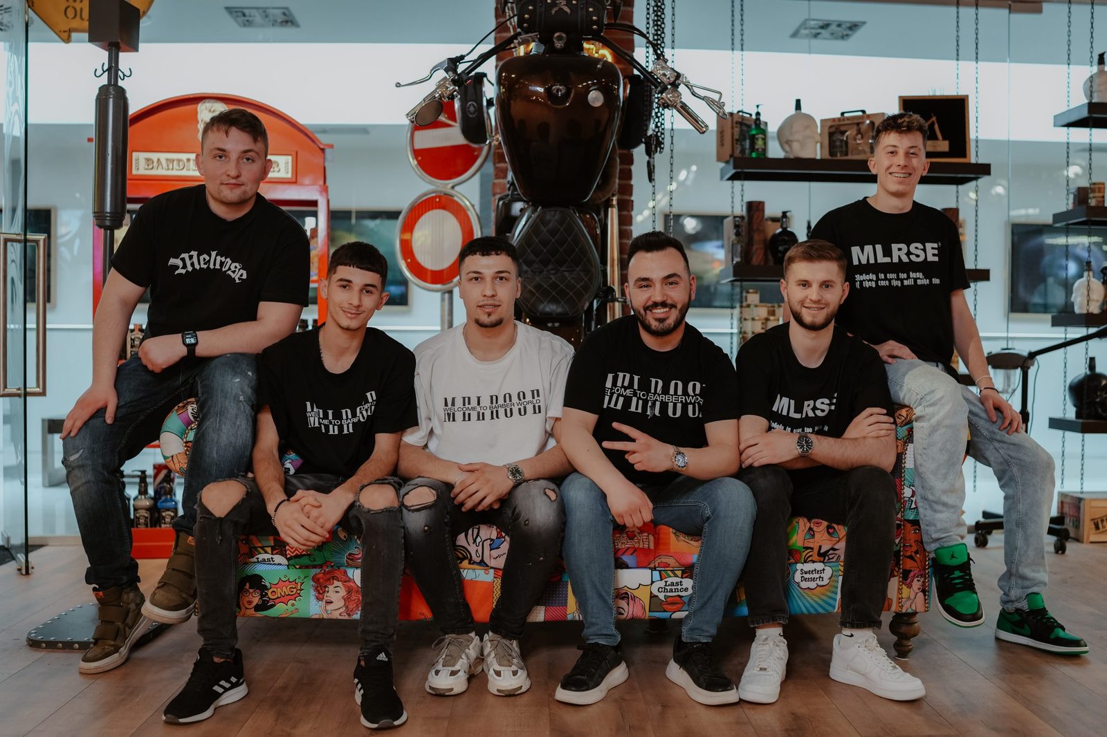 Tím Melrose Barber Poprad